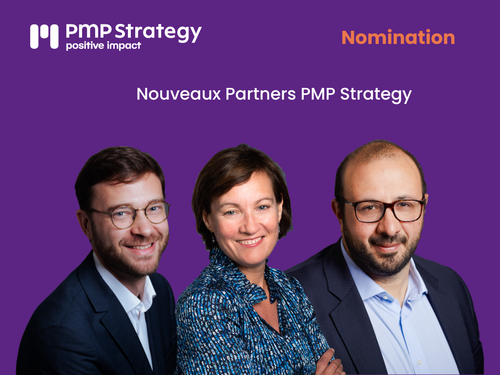 PMP Strategy nomme 3 nouveaux Partners