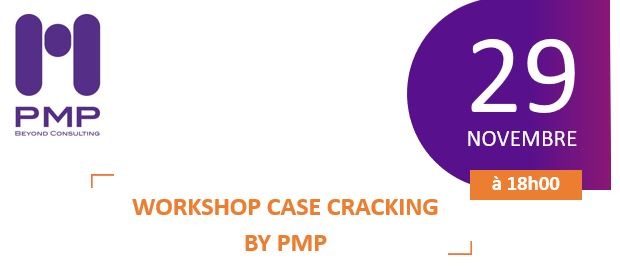 case cracking workshop by pmp – 29 novembre 2018