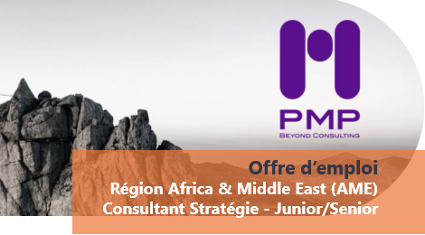 pmp ame (casablanca & rabat) recrute consultant stratégie – junior/senior