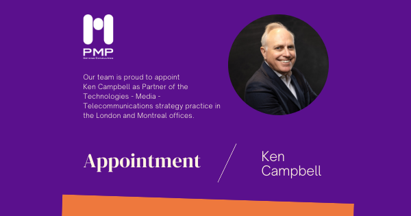 Ken Campbell appointed Partner in the UK and Canadian offices