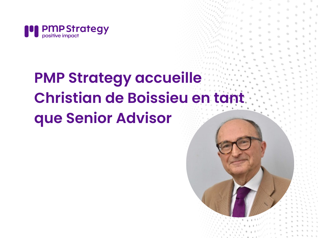 PMP Strategy accueille Christian de Boissieu en tant que Senior Advisor