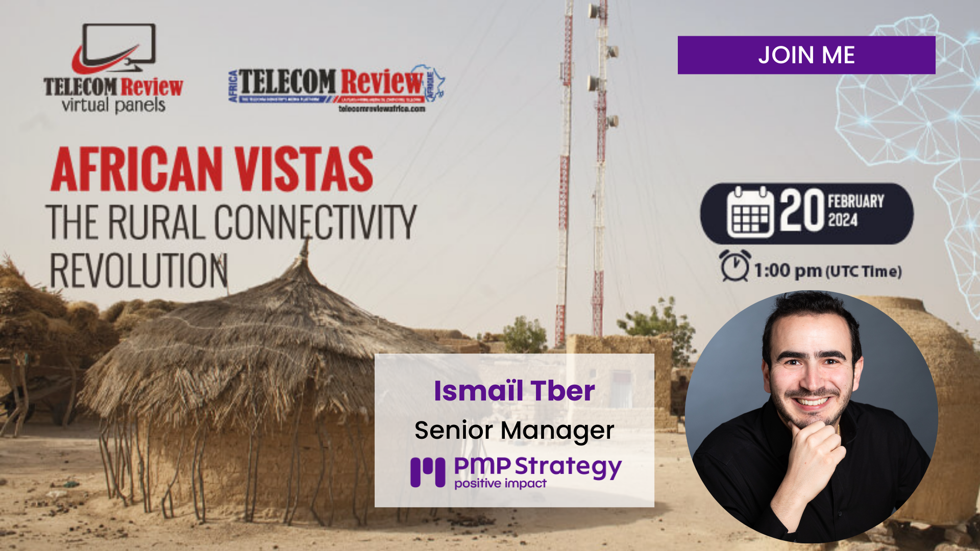 Webinar: Africa’s Rural Connectivity Revolution: Register Now for In-Depth Insights on February 20th 1PM (UTC time)