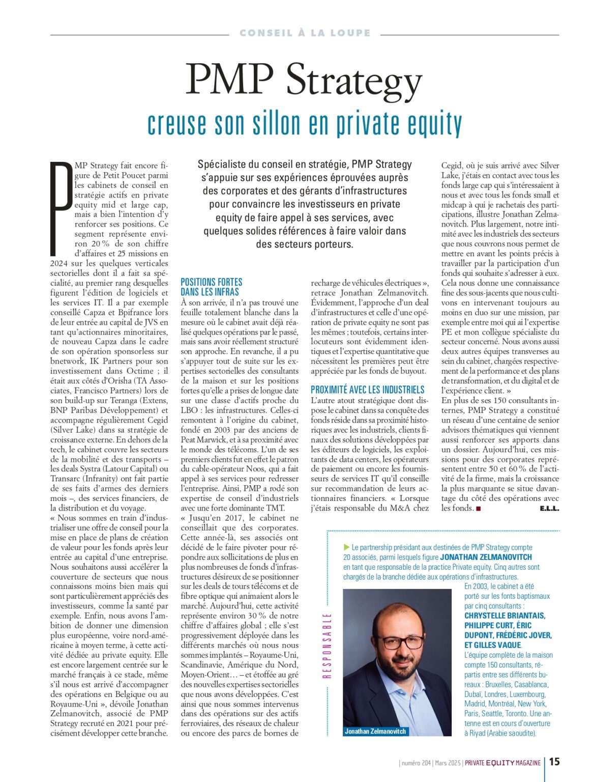 PMP Strategy creuse son sillon en Private Equity - PMP Strategy